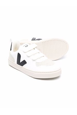 white leather sneakers VEJA KIDS | CV0702565CWHITEBLACK